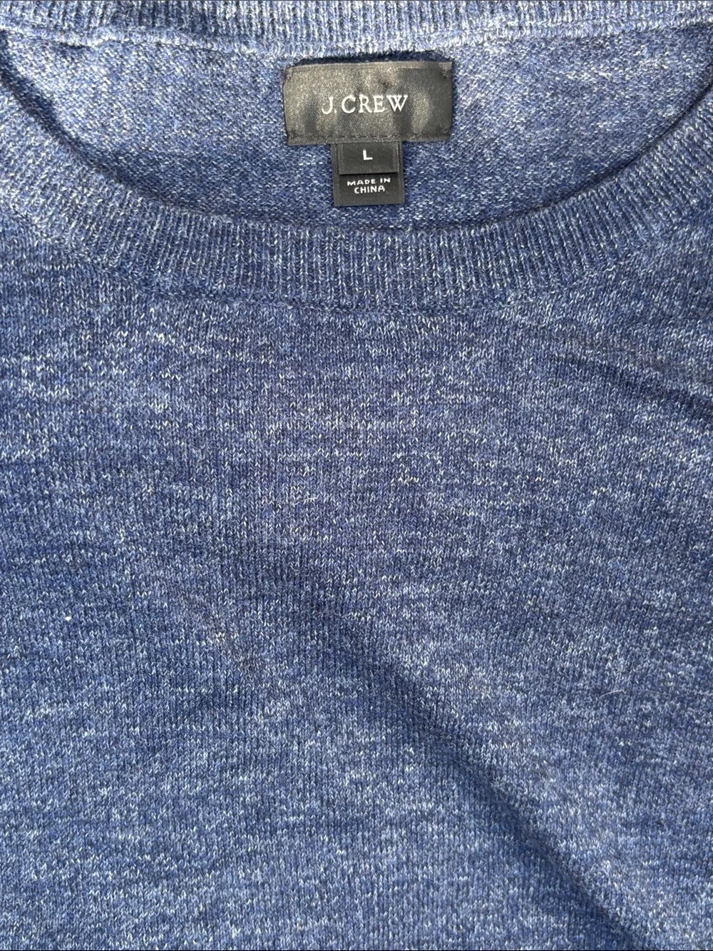 J. Crew large cotton sweater!
